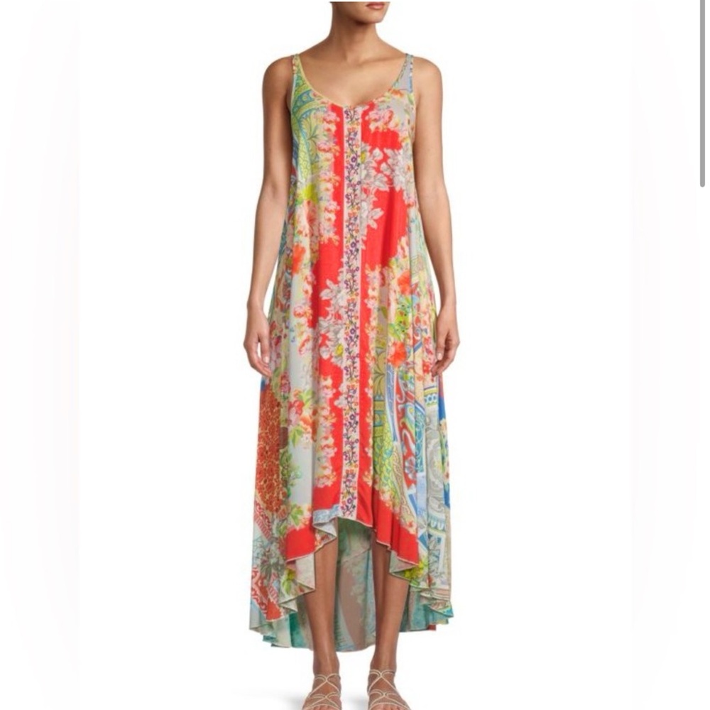 Johnny Was Kara Slip Dress Color: worn once